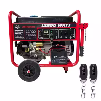 موتور برق بنزینی جیانگ دانگ 12 کیلو وات تک فاز مدل JD12000THEB-A-RC