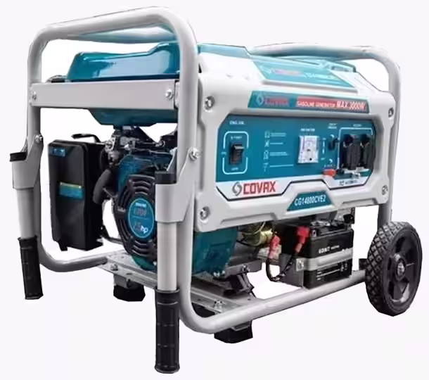 موتور برق بنزینی کواکس ۳ کیلو وات مدل CG14800CV2 تک فاز