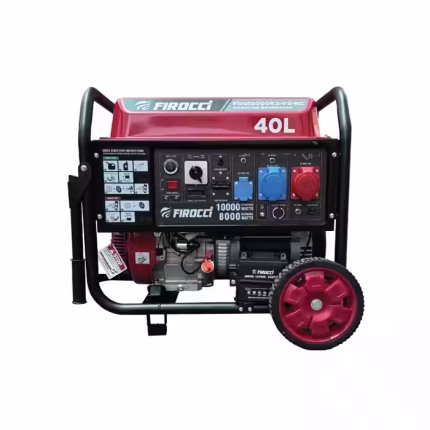 موتور برق بنزینی فیروکسی 10 کیلووات مدل FSG12000E2V3RC تک فاز و سه فاز