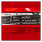 موتور برق بنزینی کواکس 9.5 کیلو وات خانگی مدل XL17500CV-E2