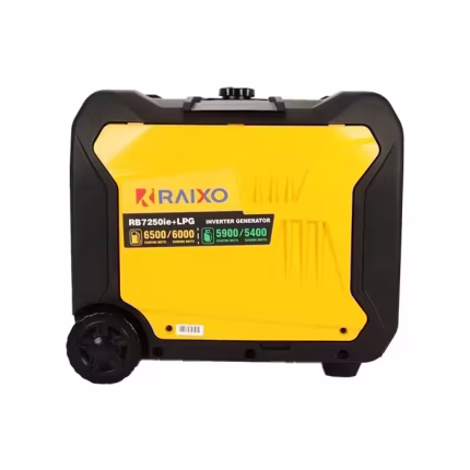 موتور برق سایلنت دوگانه سوز راکسیو 6.5 کیلووات مدل RB7250ie+LPG